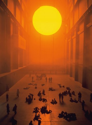 Studio Olafur Eliasson. An Encyclopedia The Weather Project (2003), London.<br /> Photo (c) Jens Ziehe