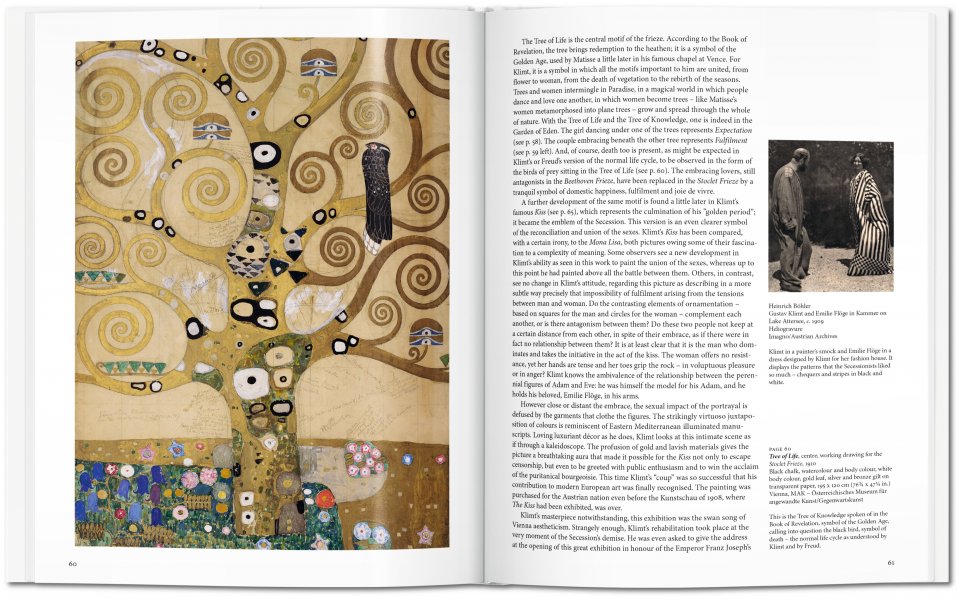 Austrian decadence: Gustav Klimt. Basic Art series. TASCHEN Books